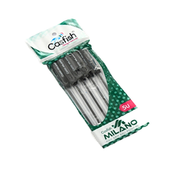 Casfish Milano Ball Point Black Pen